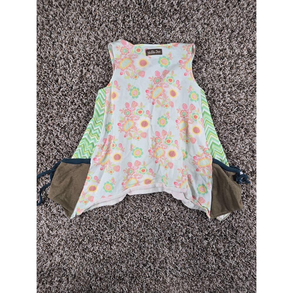 Matilda Jane Girls Tank size 4 Hello Lovely outfit Caught in a Breeze Tunic - Picture 2 of 6